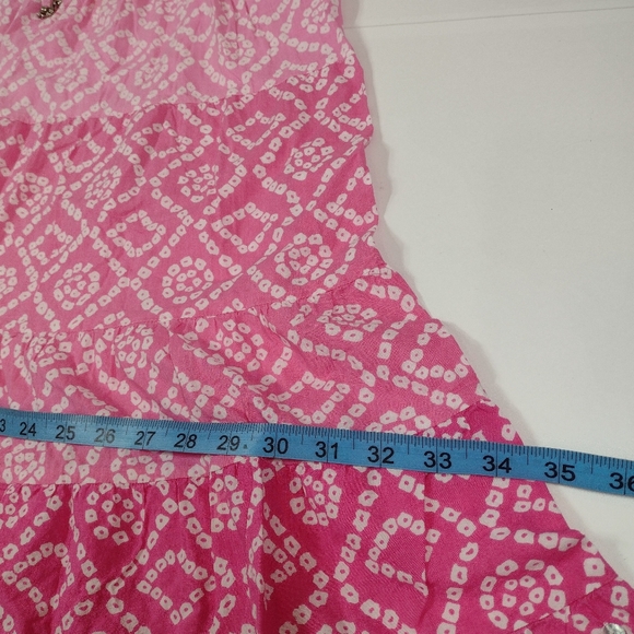 Liz Claiborne Pink and White A-Line Skirt Size (S) - Picture 12 of 14